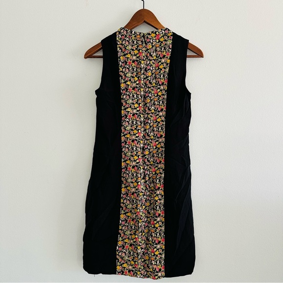 Rag & Bone 100% Silk Sleeveless Dress Floral Print Sz 6 - Picture 4 of 8